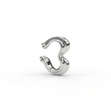 Open Heart Ear Cuff
