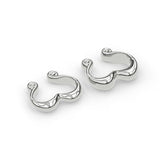 Signature & Bold Swirl Ear Cuff Duo